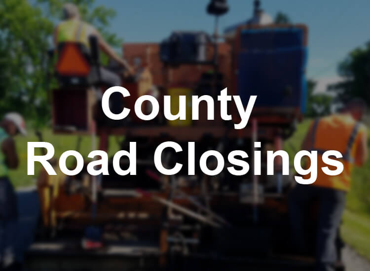 County Road Closings